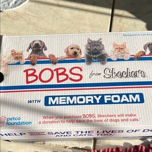 Skechers BOBS Memory Foam Pet Design
